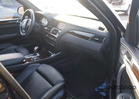 2016 BMW X3 xDrive28I из США, поврежденный, VIN 5UXWX9C58G0D64874